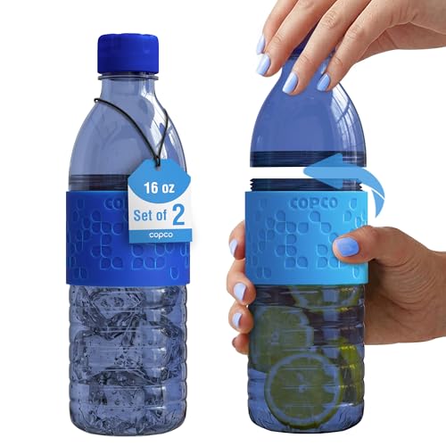 Copco Hydra Water Bottle 16.9 oz - Navy & Blue, Set of 2 - color: Navy/Blue