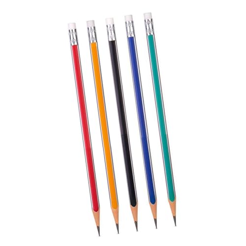 Triangular Graphite Pencil Lightweight Multipurpose for Writing Triangular Professional Pencils with Eraser for Writing