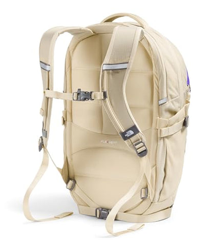 The North Face Women's Recon Everyday Laptop Backpack, Gravel/Optic Violet, One Size - color: Gravel/Optic Violet
