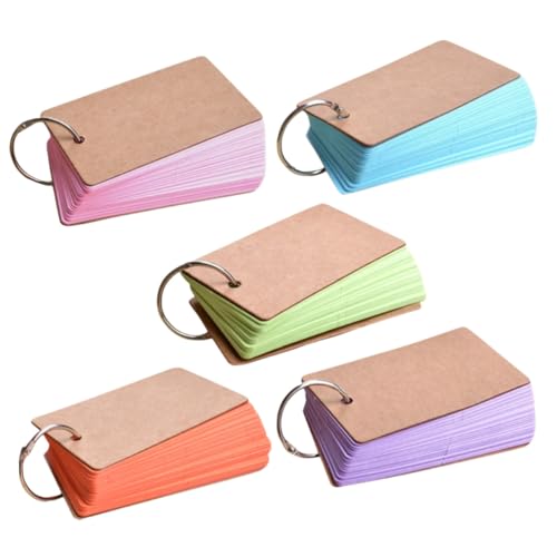 Note Pad Blank Note Cards Index Cards Diy Flashcards Memo Pad Binder Rings Student Flash