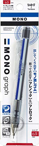 Tombow Mono Graph Shaker Mechanical Pencil 0.5mm, Pattern Body (SH-MG)