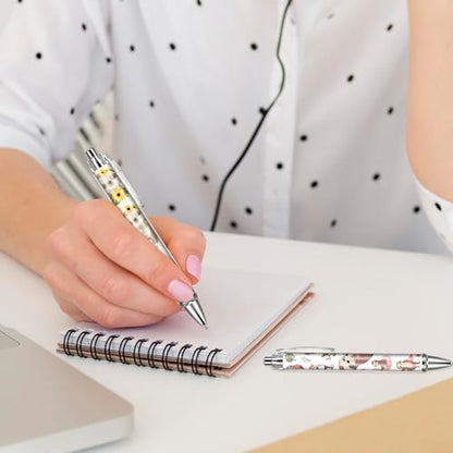 Cute Sloth Ballpoint Pens - 24 Pcs Retractable Office Pen Gifts Funny Cartoon Sloths Black Ink Point Writing Smooth Supplies for Journaling Office Work Home Women Men Nurse Teacher - style: Sloth