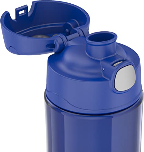 THERMOS FUNTAINER 16 Ounce Plastic Hydration Bottle with Spout, Blueberry - color: Blueberry