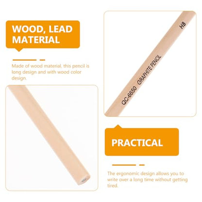 Hexagonal Wooden Pencils, 50pcs Hb Erasable Writing and Drawing Pencils with Erasers, Eco-friendly School Supplies for Students and Classroom Use