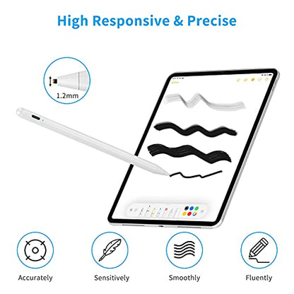Samsung A7/A8/A9/A11+/A11 Tablet Pen Stylus,Good for Drawing and Writing Sketch Pencil for Samsung A7/A8/A9/A11+ Tablet Pen Stylus,White - color: White