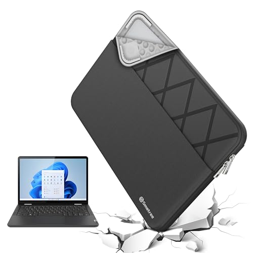 Smatree Laptop Sleeve for 16 inch Lenovo ThinkPad E16 Gen 2/Gen 1 Laptop, Case with Accessory Pocket, YKK Zipper, Shockproof Design(E638) - color: Elite-Black, size: for 16 inch ThinkPad E16 Gen 2/1(E638)