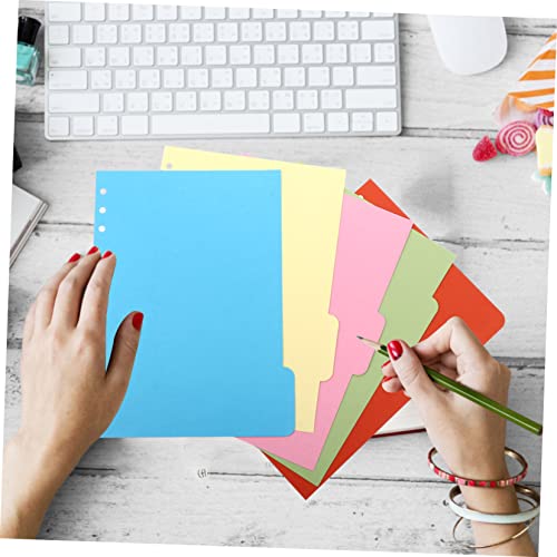 Veemoon 5sets Loose Leaf Paper Inserts College Ruled Lined Filler for Journal Notebook School
