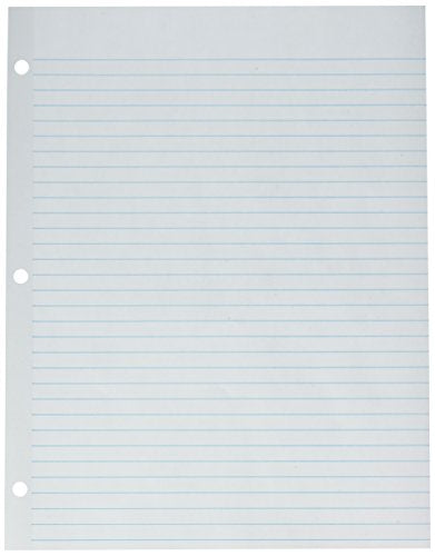 Sparco Mylar Reinforced Filler Paper - Letter, white
