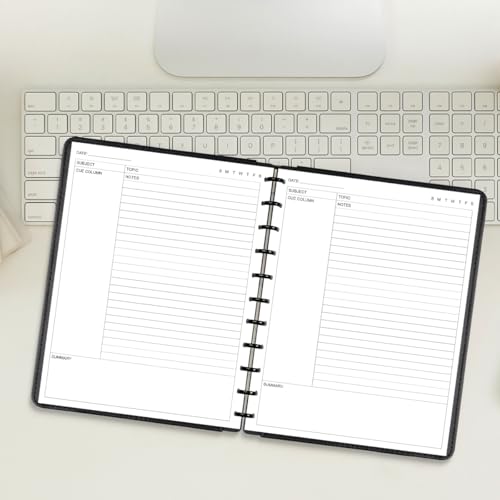 (3-Pack) Letter Size Cornell Notes Paper - 11 TUL Disc Cornell Notes Loose Leaf Paper, 150Sheets / 300Pages, 8.5'' x 11'' - size: 3-Pack, style: 11-Disc/Letter Size