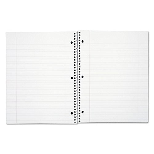 Mead Spiral Notebook, College Ruled Paper, 11" x 8", 200 Sheets, Assorted Colors, 1 Count (06780)