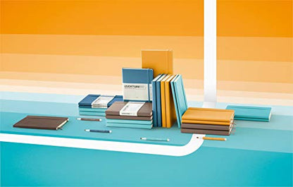 LEUCHTTURM1917 - Notebook Hardcover Medium A5-251 Numbered Pages for Writing and Journaling (Aquamarine, Plain) - color: Aquamarine, style: Plain