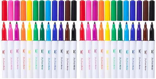 Mr. Pen- Dry Erase Markers, 24 Pack, Assorted Colors, White Board Markers Dry Erase Pens, Whiteboard Markers - size: 24 Pack