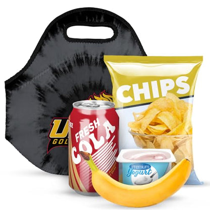 Campus Lab University Of Arkansas Tie-Dye Soft Neoprene Lunch Bag, School - color: Arkansas Pine Bluff UAPB Golden Lions