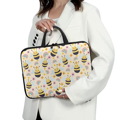 Laptop Bag Laptop Case Computer Carrying Case Laptop Sleeve Case Laptop Traval Bag Computer Cover for Men Women - color: Bees, size: 10inch