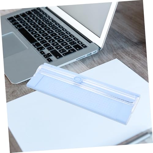KALLORY Portable Paper Trimmer Small Manual Photo Cutting Tool for Crafting Scrapbooking and Office Use Effortless Operation with Elegant Design and Versatile Functionality