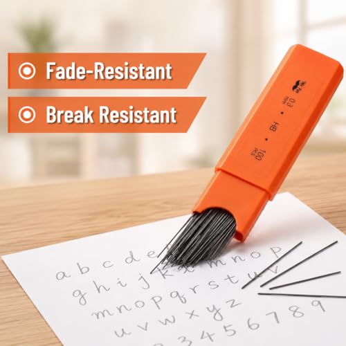 Mr. Pen- 0.3 mm Lead Refills for Mechanical Pencils, 8 Pack | 800 pcs (100 per Tube), Black, HB Graphite Lead, Standard Mechanical Pencil Refills for Drawing and Sketching - size: 0.3mm 800 pcs