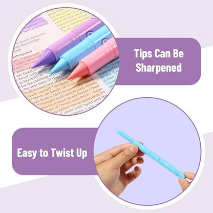 Mr. Pen- Bible Highlighters and Pens No Bleed, 12 Pack | Colorful Ink Pens for Highlighting, Bullet Journaling, Note-Taking, Summarizing, Bible Study, Planning, School and Office Use - color: Vibrant and Pastel
