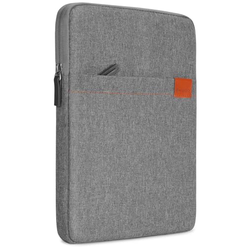 NIDOO 13 Inch Laptop Sleeve Case Protective Carrying Bag Computer Cover for 13.6" 13" MacBook Air/ 14" MacBook Pro/13 MacBook Neo/ThinkPad X13 L13 E14 L14 T14s/ Yoga 7/ ThinkBook 14/13.4" XPS 13 - color: Grey, size: 13 inch