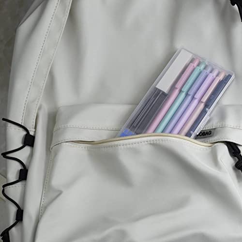Aesthetic 0.5mm Mechanical Pencil Set 6-Pack Pastel Break-Resistant | Premium Break-Resistant Lead