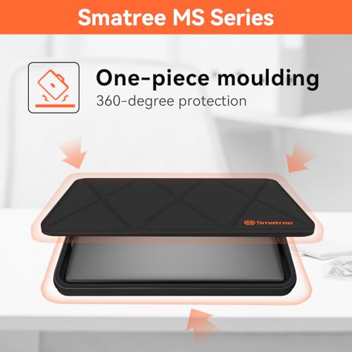 Smatree MS56T Hard EVA Protective Sleeve with Stand Compatible for 14 inch Samsung Galaxy Book5/4/3 Pro, for 14 inch Samsung Galaxy Book4 Edge/Book Go 5G Laptop | Compatible for 14 inch Samsung Galaxy Book5/4/3 Pro, for 14 inch Samsung Galaxy Book4 Edge/B