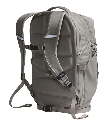 The North Face Women's Surge Commuter Laptop Backpack - Everyday Travel Bag, Laptop Sleeve, Water-Repellent, Stone Slab Light Heather/Stone Slab, One Size - color: Stone Slab Light Heather/Stone Slab