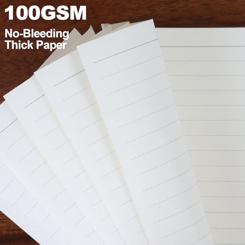 Multibey A6 Refill Paper, 3-Pack Planner Insert for A6 Binder, 100GSM Thick Refillable Paper, 6-Hole Filler Inserts, Loose Leaf Paper, 135 Sheets (270 Pages), Blank/Lined/To Do Inserts