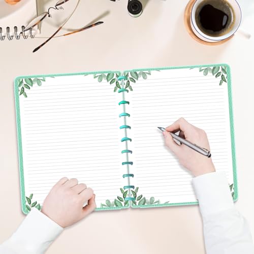 (3-Pack) A4 TUL Discbound Lined Refill Paper, 11-Disc Discbound Ruled Filler Paper, Letter Size 300Sheets / 600Pages Loose-Leaf, 100gsm, 8.5'' x 11'', Leaf - size: 300 Sheets, style: 11-Disc/Letter Size