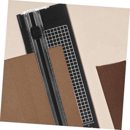 TEHAUX Lightweight Portable Small Paper Cutter for Crafting Office Photo Edge Trimmer
