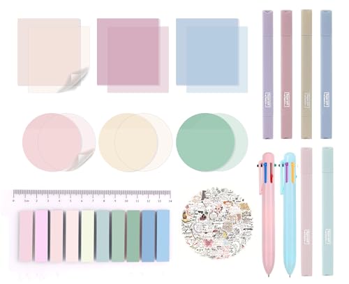 Bible Study Supplies,Christian Gifts for Women,Bible Accessories with Bible Highlighters,Multi Color Ballpoint Pen,Transparent Sticky Notes,Tabs and Christian Stickers,Annotation Supplies for Women