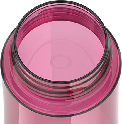 THERMOS FUNTAINER 16 Ounce Plastic Hydration Bottle with Spout, Raspberry - color: Raspberry