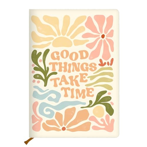 Hardcover Ruled Journal Notebook, Trendy Preppy Journal Notebook, Journal College Ruled Notebooks, Trendy Hardcover Notebook for Teacher Teen Girls Office Supplies Planner - color: Multi 1159