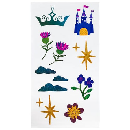 Silver Buffalo Disney Princess Girl Power, Plastic Water Bottle, 32oz | Tiana, Mulan and Jasmine, Twist Spout, Sticker Set, You Stick Yourself, 0.95 Liters - color: Disney Princess Girl Power