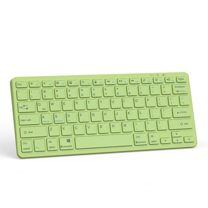 MMK Bluetooth Keyboard, Tablet Keyboard Compatible iPad 11th Generation,iPad 10th/9th/8th & Air 5th/4th, iPda Pro 13/12.9/11-Inch and Air 13/11-Inch Models and More Bluetooth-Enabled Devices-Green - color: Matcha Green
