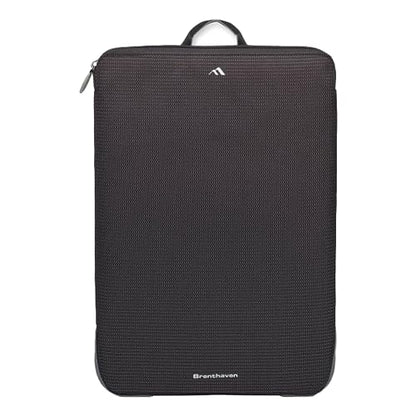 Brenthaven Tred Carry Slim Sleeve with Handle Fits 13-inch MacBook Laptops Chromebook Tablets - Durable Lightweight Secure Protection for Students Professionals Office Business or Personal Use - Black - size: 13-inch