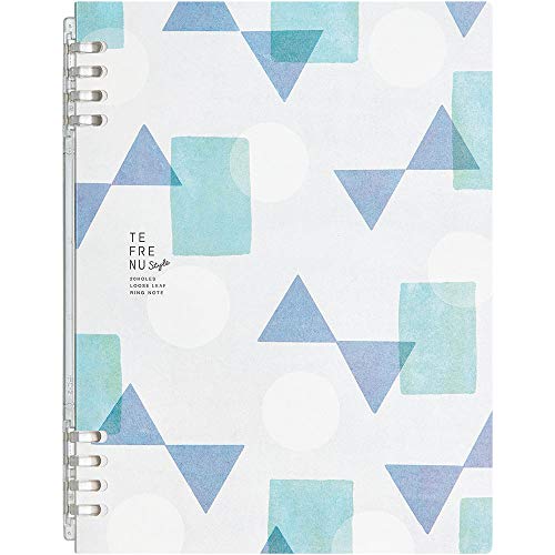 King Jim 9854TES-L102 Ring Notebook, Tefline, Style A5 - size: A5, style: Kikagaku