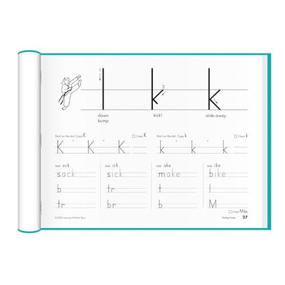 Learning Without Tears, Printing Power, Student Workbook, Age 7+, 2nd Grade+, Handwriting Practice, Writing Book, School & Home, Language Arts, Tutoring - style: Student Workbook