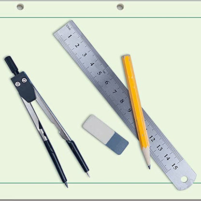 Seajan 5 Pcs Engineering Paper Notebook Engineer Computation Pad,Green - color: Green