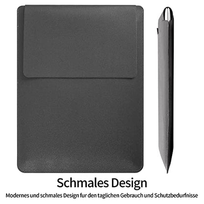 Compatible with Apple 14/13.3 inch Laptop Sleeve, Padded Case, Portable, Compatible with 2022 Pro/2015 Pro/Air (Dark Gray) - color: Dark gray