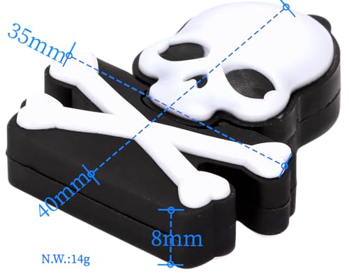 128GB USB 3.0 Flash Drive Cartoon Novelty Halloween Human Skeleton Memory Stick Silicone Rubber Pendrive Black, 128GB-halloween-Xskeleton3.0 - color: HalloweenX, size: 128GB 3.0