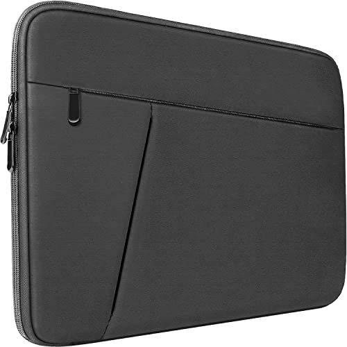 Laptop Sleeve Bag 15.6 inch, BOOEUDI Shockproof Protective Computer Carrying Cover with Front Pocket, Briefcase Handbags Laptop Case for 15.6 inch HP, Dell, Acer, Asus, Notebook, Grey - color: Grey, size: 15.6 inch