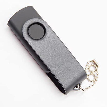 256MB USB Flash Drives Thumb Drive U Disk PenDrive Memory Sticks for Pupil Student Presents Gifts (Black) - color: Black