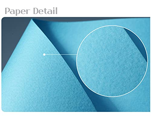 PPAPPAPPIYO 3x5 index card/Set of 72 Blank index cards 180gsm (BLUE) - color: BLUE