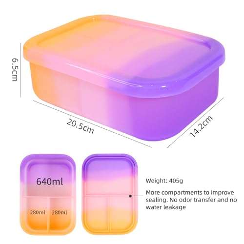 Kids Lunch Box Set with Water Bottle & Spoon – Portable Food Storage Container with Leak-Proof Lid and Shoulder Strap – BPA-Free, Durable & Lightweight for School, Travel, and Picnics