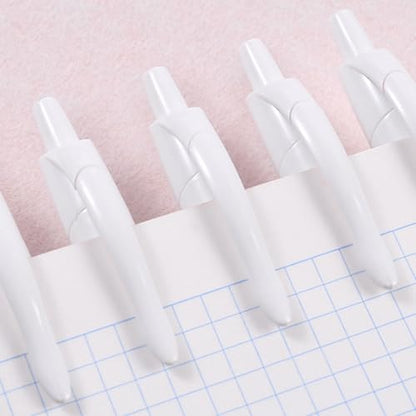 5/12 Pcs Quick-Drying Gel Inks Pen Smooth Writing Tool Retractable Back To School Supplies For Students - color: 5 pieces