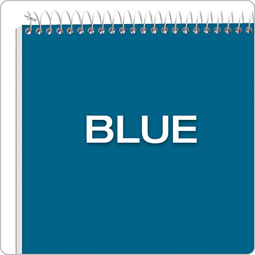 TOPS™ Docket™ Graph Pad, 8-1/2" x 11-3/4", Wire Bound, Graph Rule (4 x 4), Blue Covers, 70 Sheets, Pack of 18 - size: 70 (Pack of 18)
