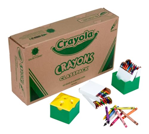 Crayola Crayon Classpack (832 Count), Bulk School Supplies for Classrooms,13 Sets of 64 Crayons, Kids Arts & Crafts Supplies - style: 832 Count