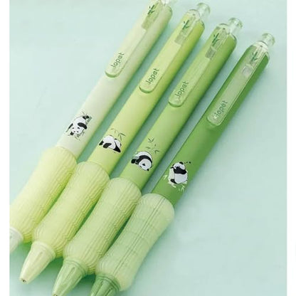MOZXIRZ 4 Pcs Mechanical Pencils 0.5mm Cute Panda Mechanical Pencil Kawaii Cartoon Pencils School Pencil for Students Women (4Pcs Panda) - color: 4Pcs Panda