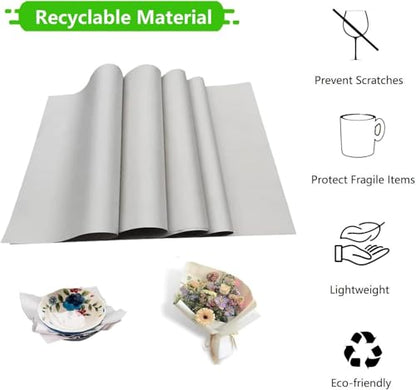 Newsprint Packing Paper Sheets for Moving, Shipping, Box Filler, Wrapping and Protecting Fragile Items 1.3 Lbs (50 Sheets, 26” x 15”) - size: 50 Sheets (15"W x 26"L)