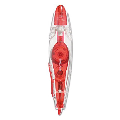 Universal 75605 Retractable Pen Style Correction Tape, 1/5-Inch x 236-Inch, 4/Pack