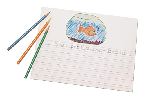 Multi-Program Picture Story Paper #2 - size: 12" x 9" (Pack of 1), style: Grades 1, 2 & 3